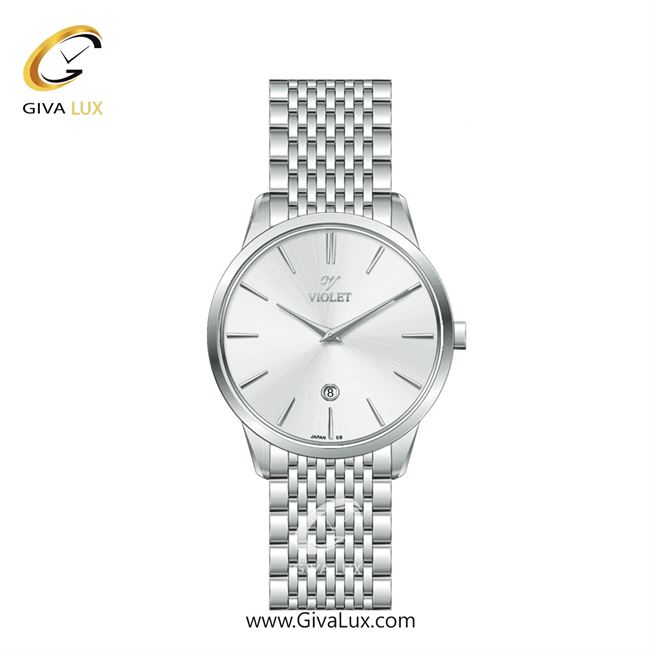 ساعت مچی اورجینال زنانه ویولت VIOLET نقره ای | نقره ای| نقره ای| کد رفرنس 0639